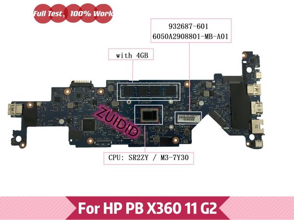 motherboards 932687-601 for pb x360 11 g2 hsn-i10c motherboard 932687-001 932687-501 6050a2908801-mb-a01 with m3-7y30 4gb 100% working
motherboards 932687-601 for pb x360 11 g2 hsn-i10c motherboard 932687-001 932687-501 6050a2908801-mb-a01 with m3-7y30 4gb 100% working