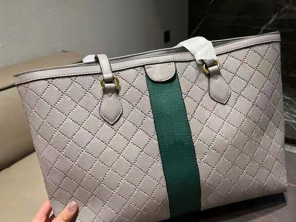 bags designer embossed tote bag, large capacity shopping bag.