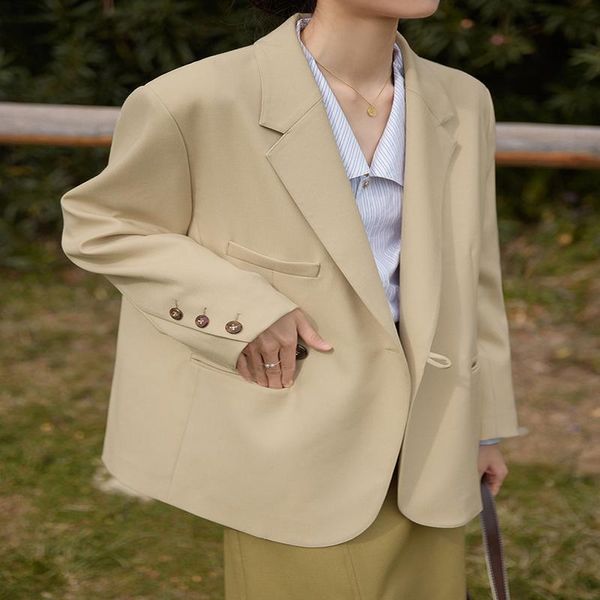 women's suits & blazers early spring 2021 leisure celebrities fried street small suit coat and autumn design 9679, White;black
women's suits & blazers early spring 2021 leisure celebrities fried street small suit coat and autumn design 9679, White;black