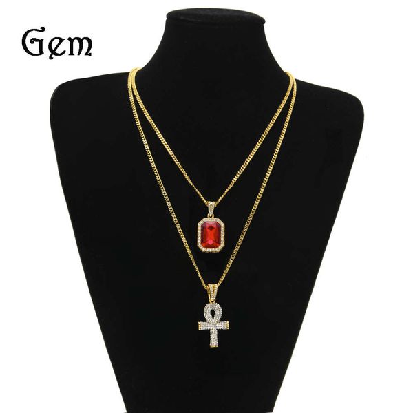 new exquisite hip hop pendant with diamond key mini square necklace set, Silver 
new exquisite hip hop pendant with diamond key mini square necklace set, Silver