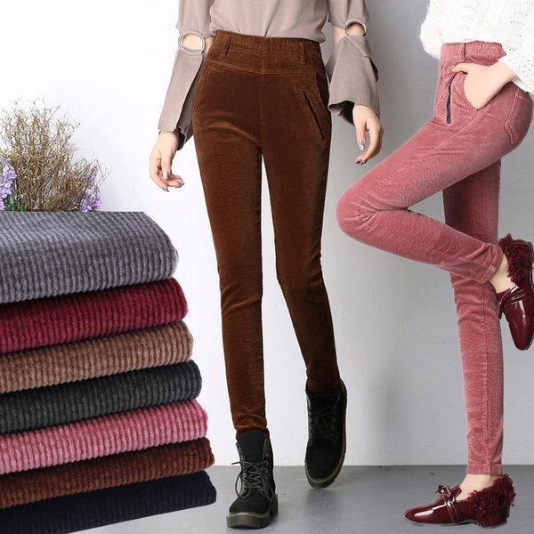 women's pants & capris 2021 spring fashion velvet high waist casual woman corduroy trousers stretch slim plus size female pencil, Black;white
women's pants & capris 2021 spring fashion velvet high waist casual woman corduroy trousers stretch slim plus size female pencil, Black;white