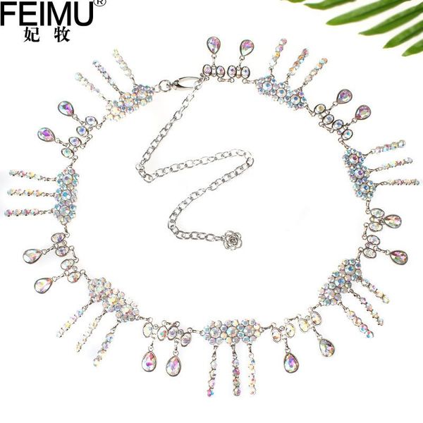 belts lady girdle metal belt girl skirt flower tassel waistchain adornment fashion water drill crystal waistbelt b9022, Black;brown
belts lady girdle metal belt girl skirt flower tassel waistchain adornment fashion water drill crystal waistbelt b9022, Black;brown