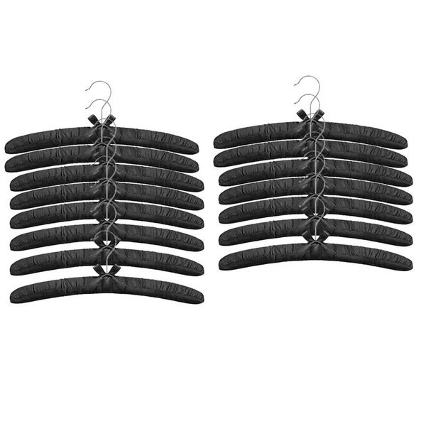 afbc 15inch large satin padded hangers ,silk hanger for wedding dress clothes,coats,suits,blouse (black,15 pack)
afbc 15inch large satin padded hangers ,silk hanger for wedding dress clothes,coats,suits,blouse (black,15 pack)