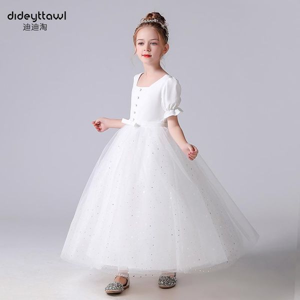 girl's dresses flower girl dress 2021 arrival white a-line first communion for girls short sleeve belt with flowers, Red;yellow
girl's dresses flower girl dress 2021 arrival white a-line first communion for girls short sleeve belt with flowers, Red;yellow