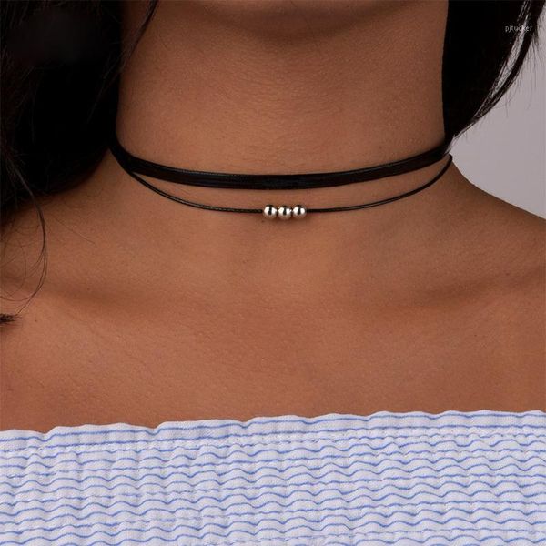pendant necklaces gothic simple short women's bead necklace fashion ladies clavicle chain party accessories choker year jewelry girl gi, Silver
pendant necklaces gothic simple short women's bead necklace fashion ladies clavicle chain party accessories choker year jewelry girl gi, Silver