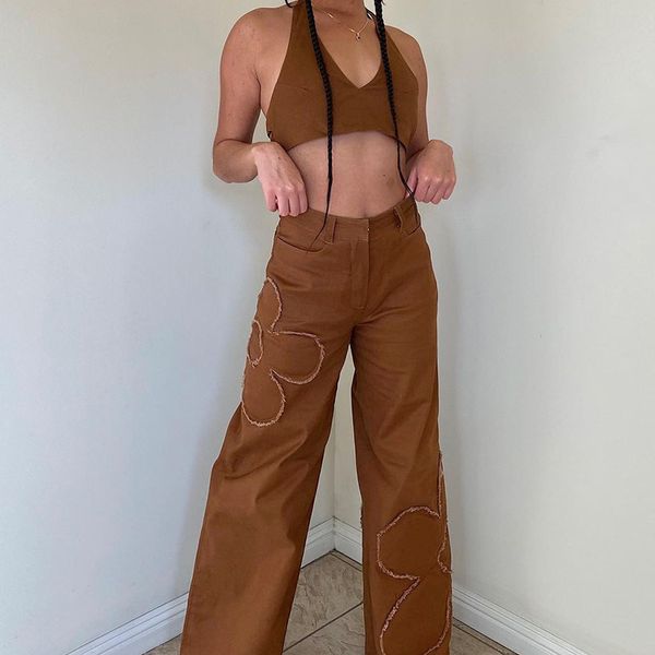 brown casual straight jeans women fashion pocket long denim pants capris skinny vintage trousers ladies streetwear, Black;white
brown casual straight jeans women fashion pocket long denim pants capris skinny vintage trousers ladies streetwear, Black;white