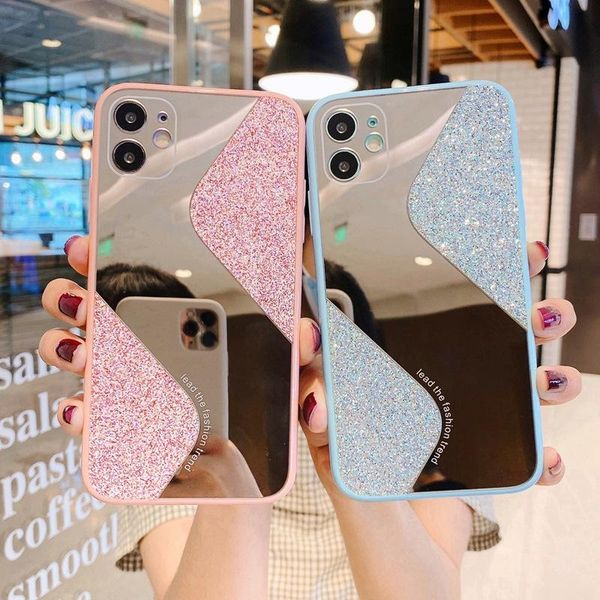 style mirror makeup glitter bling camera protector tpu acrylic case for iphone 11 pro max xr xs 7 8 plus se 2020
style mirror makeup glitter bling camera protector tpu acrylic case for iphone 11 pro max xr xs 7 8 plus se 2020