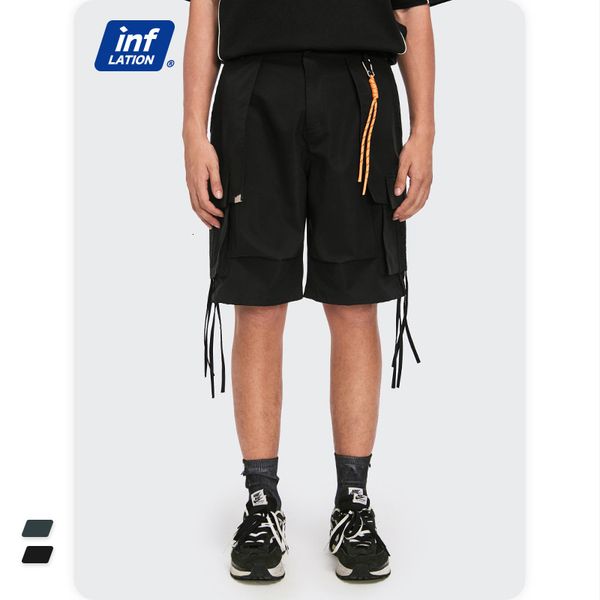 shorts inf men's clothing - products of spring and summer 2021 personalized pleated multi pocket loose casual, White;black
shorts inf men's clothing - products of spring and summer 2021 personalized pleated multi pocket loose casual, White;black