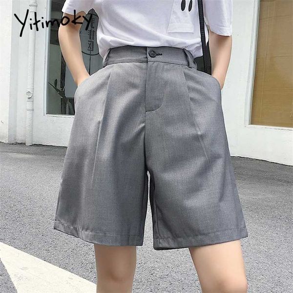 high waist shorts black women summer formal solid straight plus size 5xl short pants fashion women korean wide leg pant 210311, White;black
high waist shorts black women summer formal solid straight plus size 5xl short pants fashion women korean wide leg pant 210311, White;black