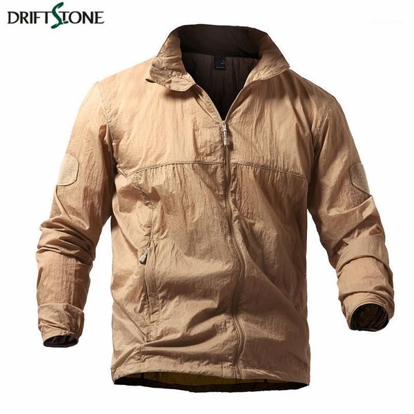 men's jackets lightweight tactical jacket men waterproof breathable military army summer portable thin hoodie skin s-5xl, Black;brown 
men's jackets lightweight tactical jacket men waterproof breathable military army summer portable thin hoodie skin s-5xl, Black;brown