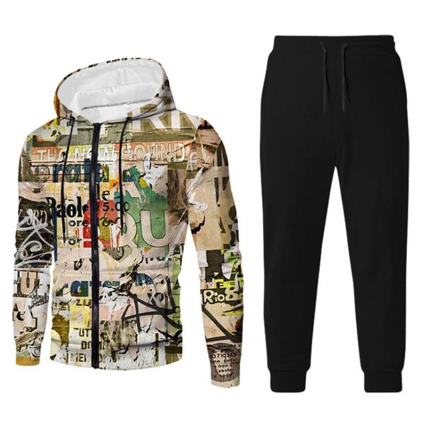 men's tracksuits letter sweater and women's clothes hip hop fashion 3d printed zipper cardigan hooded sportswear, Gray
men's tracksuits letter sweater and women's clothes hip hop fashion 3d printed zipper cardigan hooded sportswear, Gray