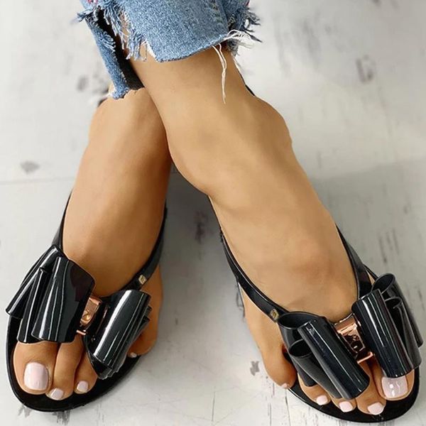 ribetrini ins female summer slippers bowknot slippers women open toe fashion slip on casual comfy shoes woman, Black
ribetrini ins female summer slippers bowknot slippers women open toe fashion slip on casual comfy shoes woman, Black