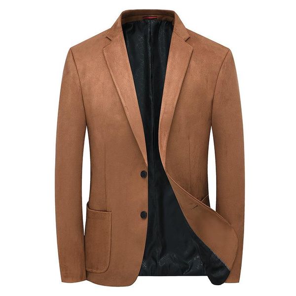 men's suits & blazers 2021 autumn snowflake velvet knitted suit middle-aged leisure fashion trend elastic single coat, White;black
men's suits & blazers 2021 autumn snowflake velvet knitted suit middle-aged leisure fashion trend elastic single coat, White;black