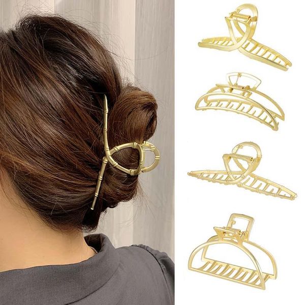 new korean hair vintage matte hollow geometric gold color metal hair clip chain cross accessories for women girls, Golden;silver
new korean hair vintage matte hollow geometric gold color metal hair clip chain cross accessories for women girls, Golden;silver