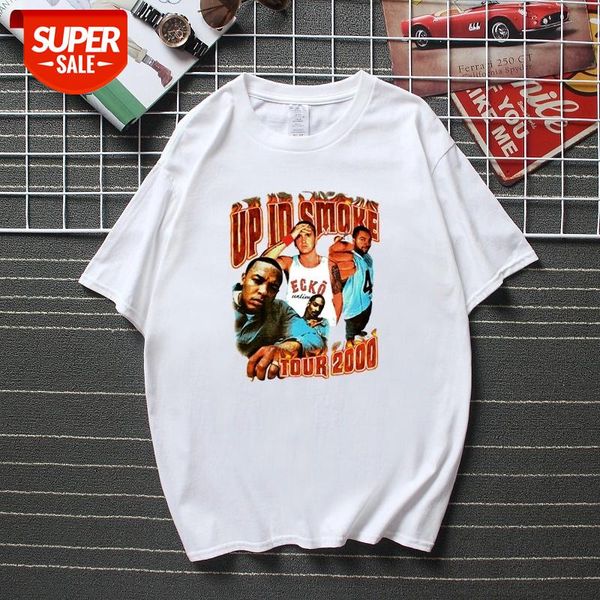 vintage rap t-shirt up in smoke tour 2000 dre eminem hip hop t shirt new streetwear camisetas cotton short sleeve tshirt men #nl4i, White;black 
vintage rap t-shirt up in smoke tour 2000 dre eminem hip hop t shirt new streetwear camisetas cotton short sleeve tshirt men #nl4i, White;black
