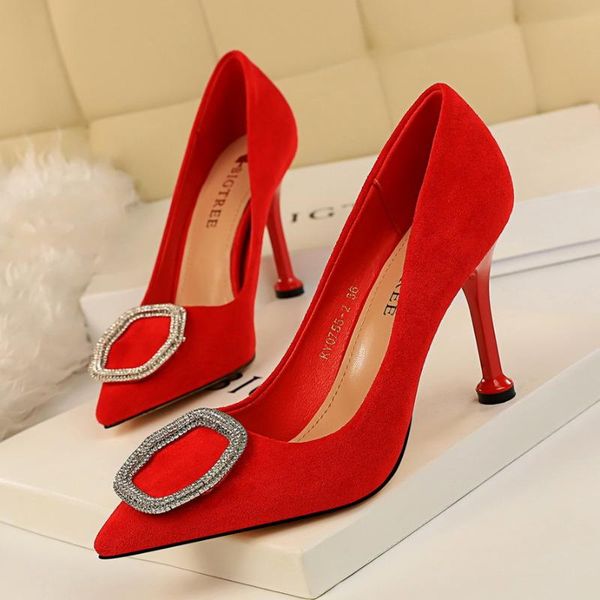 dress shoes 2021 rhinestone high heels office women pumps pointed toe wedding ladies, Black
dress shoes 2021 rhinestone high heels office women pumps pointed toe wedding ladies, Black