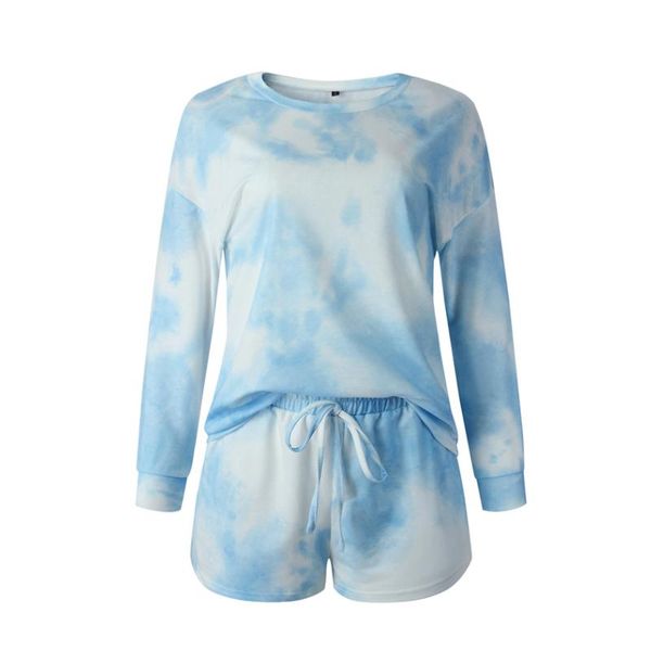 women tie dye print two piece set plue size s-3xl summer sets long sleeve t shirt and hight waist shorts outfit leisure home set, Gray
women tie dye print two piece set plue size s-3xl summer sets long sleeve t shirt and hight waist shorts outfit leisure home set, Gray