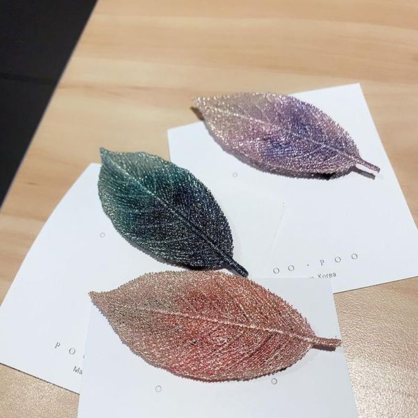 hair clips & barrettes gradient embroidery leaf hairpin ins fresh edge net red bb temperament bangs female, Golden;silver
hair clips & barrettes gradient embroidery leaf hairpin ins fresh edge net red bb temperament bangs female, Golden;silver