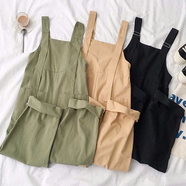 bib autumn the female student broad-legged style of a garment for women working pants rtyp, Black;white
bib autumn the female student broad-legged style of a garment for women working pants rtyp, Black;white