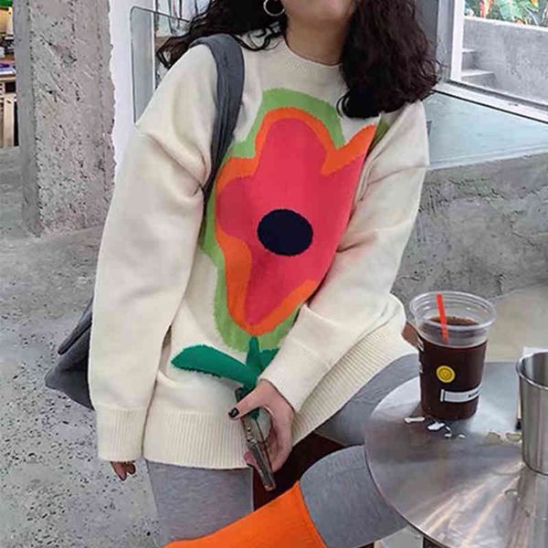 women's sweaters casual female sweater with long sleeves, women's sweaters flowers, warm knitted shirts, black and white winter cl, White;black
women's sweaters casual female sweater with long sleeves, women's sweaters flowers, warm knitted shirts, black and white winter cl, White;black