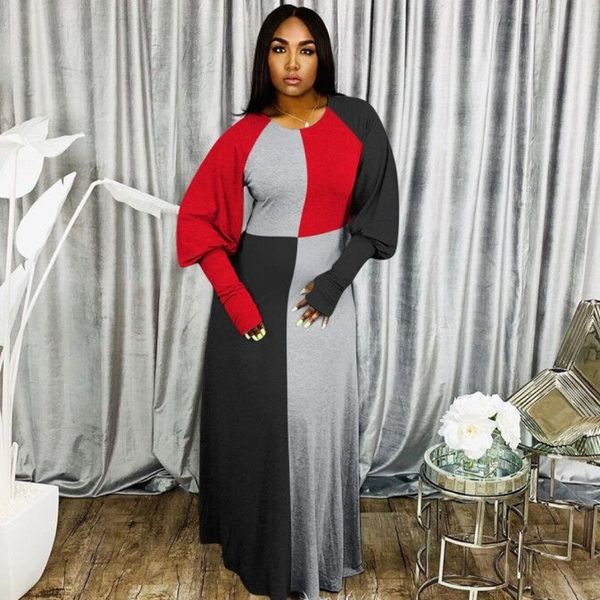 three shredded colors maxi female fashion lantern long neck a line dressed 2021 new autumn streetwear dress party ok61, Black;gray
three shredded colors maxi female fashion lantern long neck a line dressed 2021 new autumn streetwear dress party ok61, Black;gray