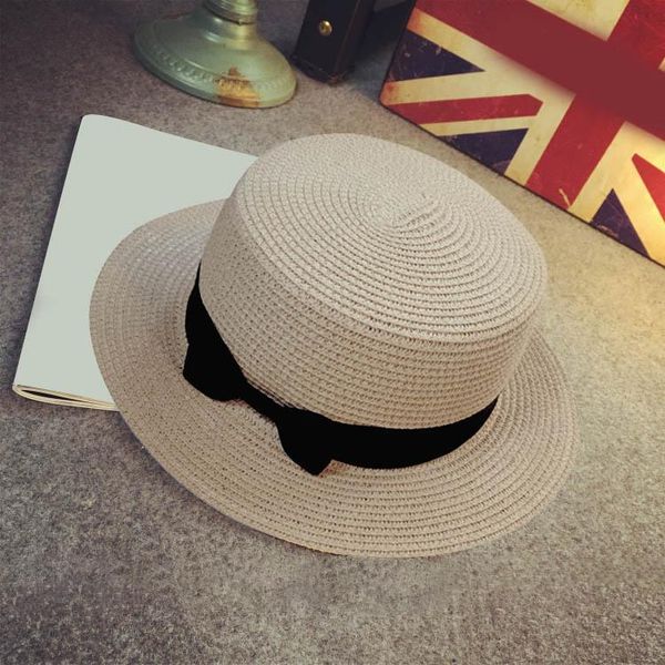 straw sunhat women summer beach wide brim bow sunscreen outdoor travel hat cap zj55, Black;white
straw sunhat women summer beach wide brim bow sunscreen outdoor travel hat cap zj55, Black;white