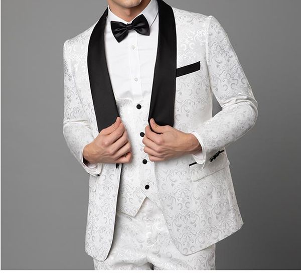 men's suits & blazers custom-made groom tuxedo red-white godfathers black shawl lapel male blazer suits (jacket + pants vest) cz9i, White;black
men's suits & blazers custom-made groom tuxedo red-white godfathers black shawl lapel male blazer suits (jacket + pants vest) cz9i, White;black