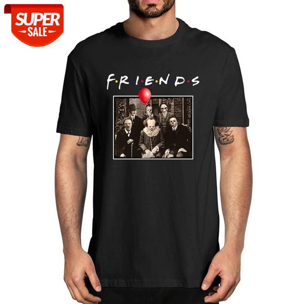 sunfiz YF 100% Cotton T-shirt Horror Friends Pennywise Michael Myers Jason Voorhees Halloween Men T-Shirt Cotton Tshirts for Men #Sv9F, White;black
sunfiz YF 100% Cotton T-shirt Horror Friends Pennywise Michael Myers Jason Voorhees Halloween Men T-Shirt Cotton Tshirts for Men #Sv9F, White;black