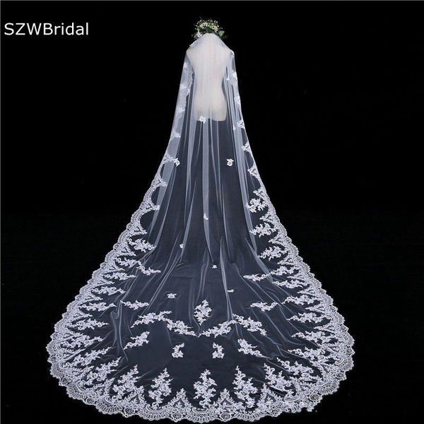 bridal veils arrival white ivory wedding lace appliques veil bruiloft accessoires wesele long, Black
bridal veils arrival white ivory wedding lace appliques veil bruiloft accessoires wesele long, Black