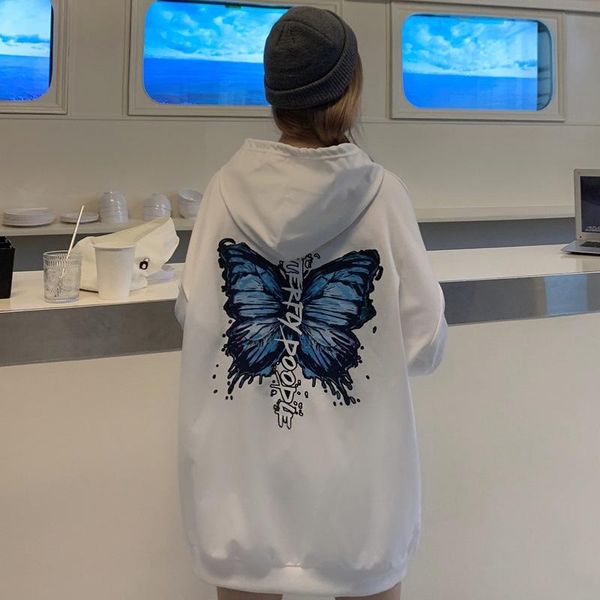 men's hoodies & sweatshirts fashion spring ladies hoodie butterfly print pullover fall casual wear harajuku oversized sweatshirt top, Black
men's hoodies & sweatshirts fashion spring ladies hoodie butterfly print pullover fall casual wear harajuku oversized sweatshirt top, Black