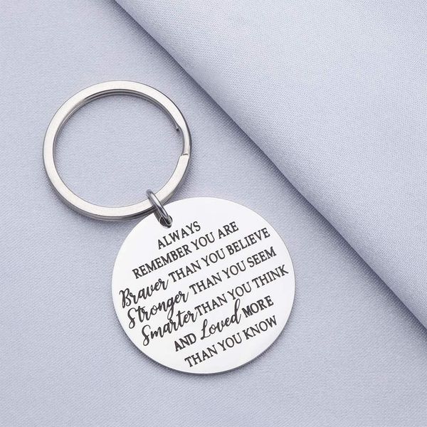 double-sides always remember you are braver keychain for women men teen girls boys birthday gifts for son daughter him herdio chan contact, Slivery;golden
double-sides always remember you are braver keychain for women men teen girls boys birthday gifts for son daughter him herdio chan contact, Slivery;golden