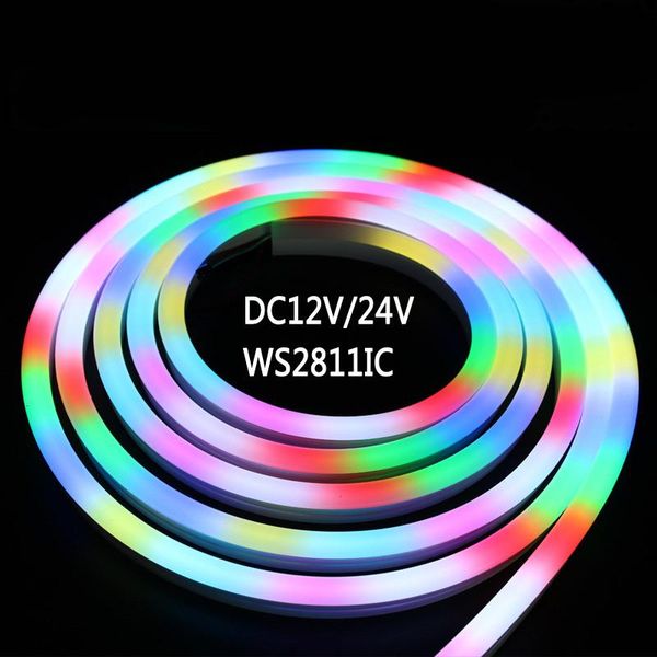 strips 15m/lot programmable addressable led strip light ws2811 waterproof rgb neon rope tape lamp dc12v
strips 15m/lot programmable addressable led strip light ws2811 waterproof rgb neon rope tape lamp dc12v