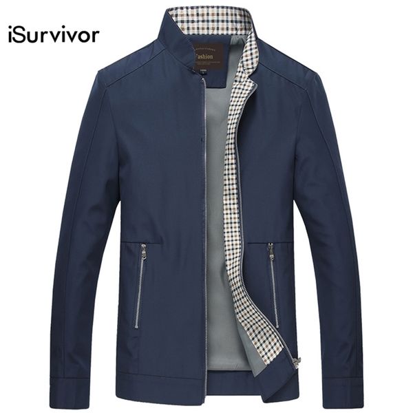 isurvivor men autumn jackets and coats jaqueta masculina male causal fashion slim fitted large size zipper hombre 210811, Black;brown
isurvivor men autumn jackets and coats jaqueta masculina male causal fashion slim fitted large size zipper hombre 210811, Black;brown