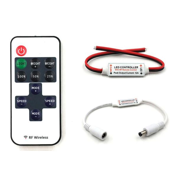 5v 12v 24v signle color rf remote controller led dimmer for led strip light 11-key dc wire connector flashing brightness dimming
5v 12v 24v signle color rf remote controller led dimmer for led strip light 11-key dc wire connector flashing brightness dimming