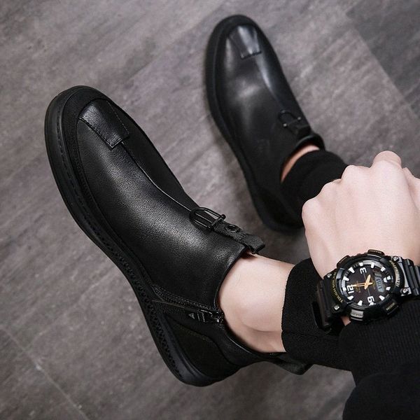 2019 autumn early winter shoes men genuine leather boots fashion male shoes cow leather man ankle boots black a1120 k5cv#
2019 autumn early winter shoes men genuine leather boots fashion male shoes cow leather man ankle boots black a1120 k5cv#