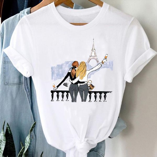 and women cartoon sister girl men t shirts friends casual travel fashion clothes graphic lady print female tee shirt, White;black
and women cartoon sister girl men t shirts friends casual travel fashion clothes graphic lady print female tee shirt, White;black