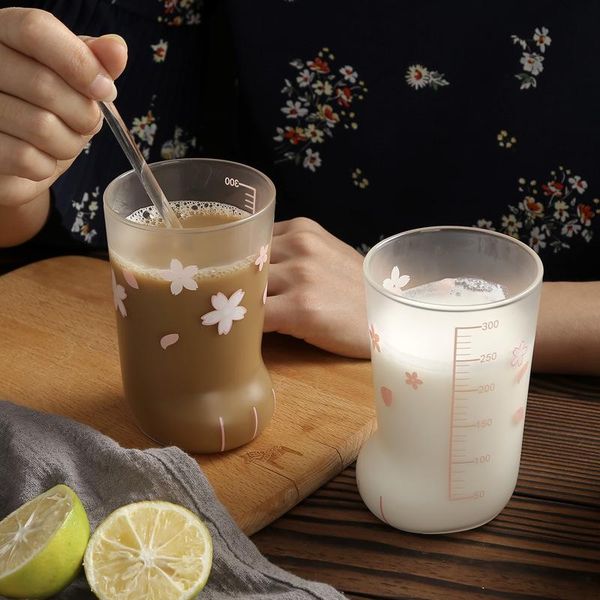 mugs 300ml creative cartoon cat leg glass cup with scale juice milk mug couple breakfast cute cold drink
mugs 300ml creative cartoon cat leg glass cup with scale juice milk mug couple breakfast cute cold drink