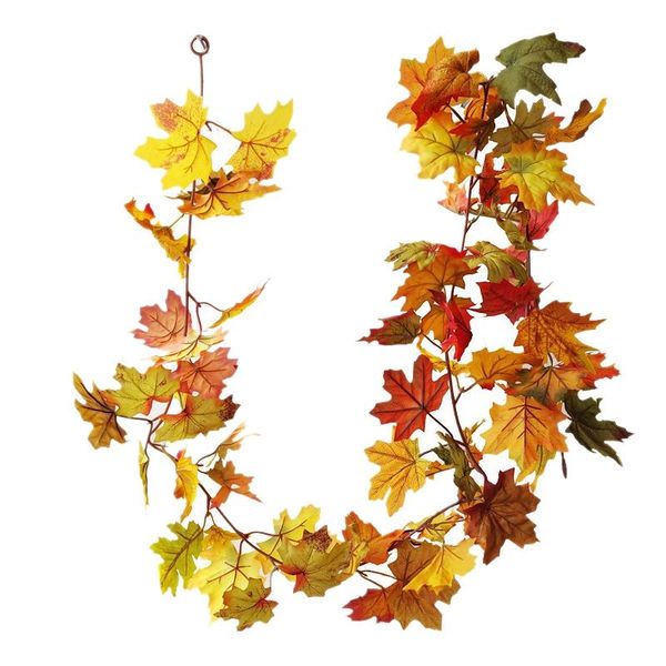 decorative flowers & wreaths 1pcs thanksgiving artificial garland hanging fall vines plants for autumn wedding door dinner party
decorative flowers & wreaths 1pcs thanksgiving artificial garland hanging fall vines plants for autumn wedding door dinner party