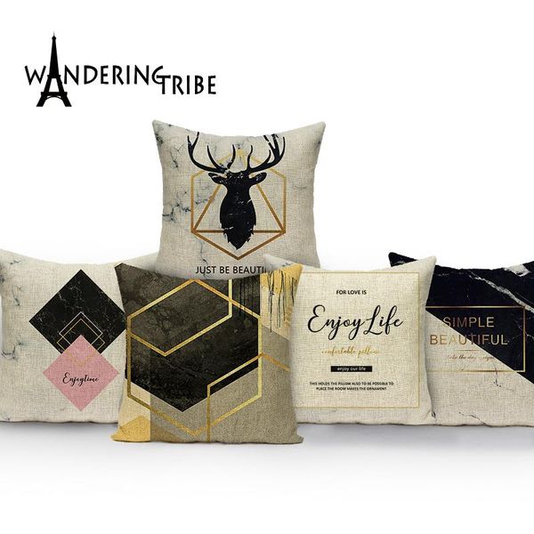 cushion/decorative pillow letter geometric abstract decor case luxury marble stripe black gold cushion cover northern europe cushions covers
cushion/decorative pillow letter geometric abstract decor case luxury marble stripe black gold cushion cover northern europe cushions covers