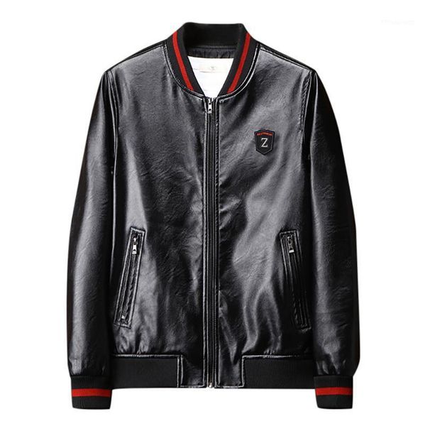 men's jackets autumn casual fashion patchwork thin imitation leather jacket coat 2021 korean street trend sport chaqueta, Black;brown
men's jackets autumn casual fashion patchwork thin imitation leather jacket coat 2021 korean street trend sport chaqueta, Black;brown