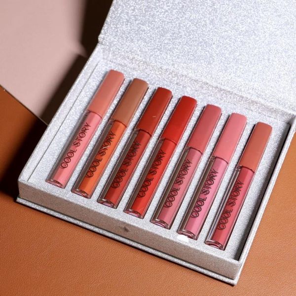 lip gloss coolstory 7pcs/set weekly velet matte waterproof non-stick gift box silky lipstick long lasting makeup tslm2
lip gloss coolstory 7pcs/set weekly velet matte waterproof non-stick gift box silky lipstick long lasting makeup tslm2