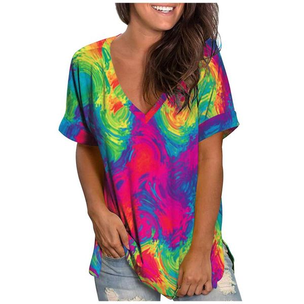 women's blouses & shirts womens fashion plus size gradient color v-neck short sleeve tunic blouse chemisier femme chic bluzka damska, White
women's blouses & shirts womens fashion plus size gradient color v-neck short sleeve tunic blouse chemisier femme chic bluzka damska, White
