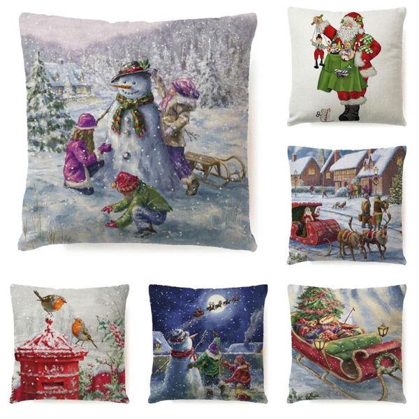cushion/decorative pillow blockbuster santa claus elk snowman linen cushion
cushion/decorative pillow blockbuster santa claus elk snowman linen cushion