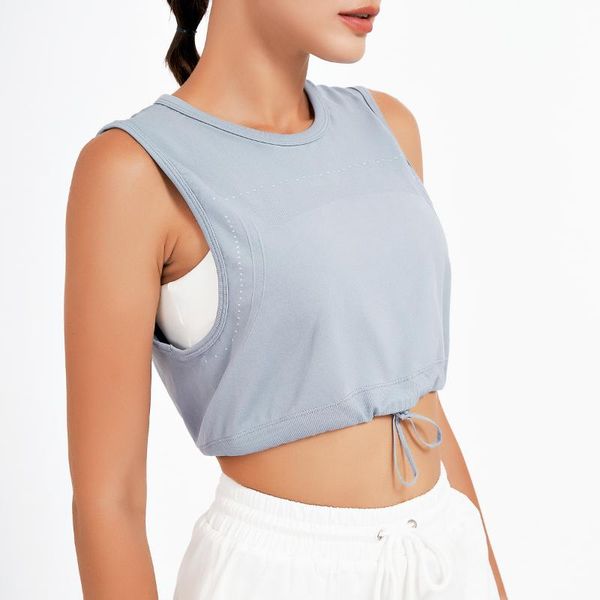 yoga outfit fashion sports shirts sleeveless breathable vest running riding outdoor fitness adjustable waist t-shirt
yoga outfit fashion sports shirts sleeveless breathable vest running riding outdoor fitness adjustable waist t-shirt