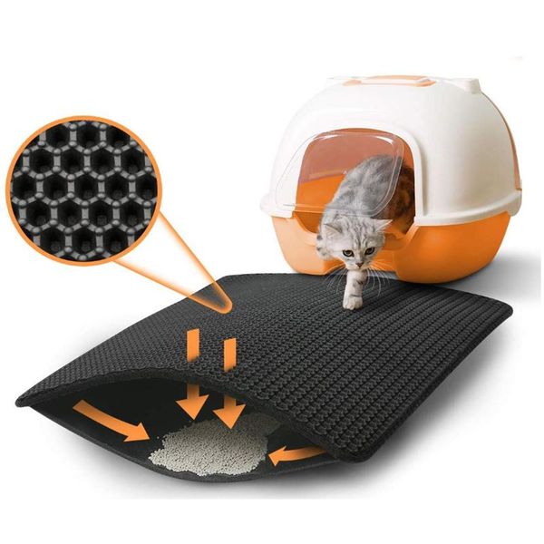 cat litter mat eva double-layer pet cat litter trapper mats with waterproof bottom non-slip pet mat layer kattenmand
cat litter mat eva double-layer pet cat litter trapper mats with waterproof bottom non-slip pet mat layer kattenmand