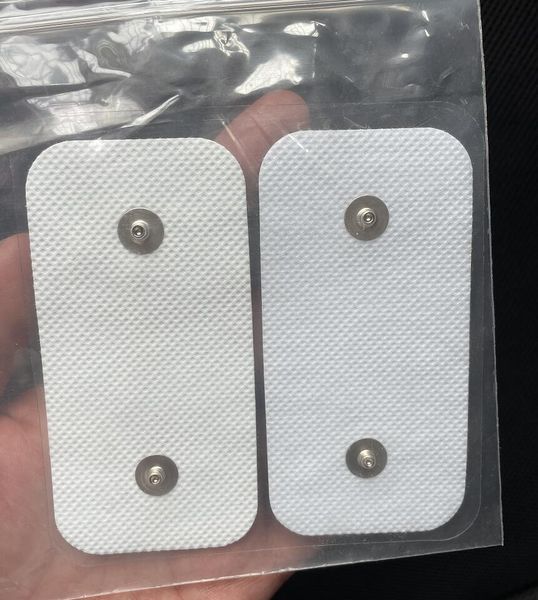 dhl4000pcs repeated self-adhesion dual snap electrodes pad patch for compex wireless muscle stimulator tens unit ems machine
dhl4000pcs repeated self-adhesion dual snap electrodes pad patch for compex wireless muscle stimulator tens unit ems machine