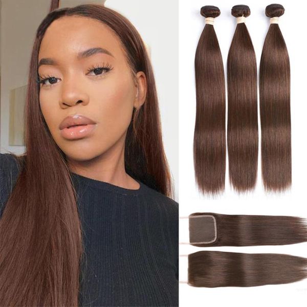 human hair bulks light brown straight bundles with closure peruvian weave 4x4 lace, Black
human hair bulks light brown straight bundles with closure peruvian weave 4x4 lace, Black