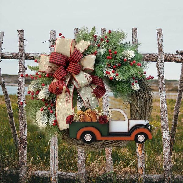 decorative flowers & wreaths christmas decoration wreath red truck autumn at the front door holiday garden accessories
decorative flowers & wreaths christmas decoration wreath red truck autumn at the front door holiday garden accessories