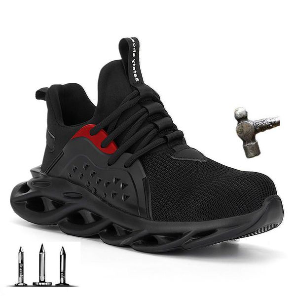 boots non-slip 2021 steel toe cap comfortable men safety shoes work sneakers breathable outdoor shoe plus size 37-48, Black
boots non-slip 2021 steel toe cap comfortable men safety shoes work sneakers breathable outdoor shoe plus size 37-48, Black