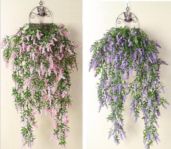 2pcs hanging artificial lavender flower wall ivy garland vine greenery for wedding home office bar decorative
2pcs hanging artificial lavender flower wall ivy garland vine greenery for wedding home office bar decorative